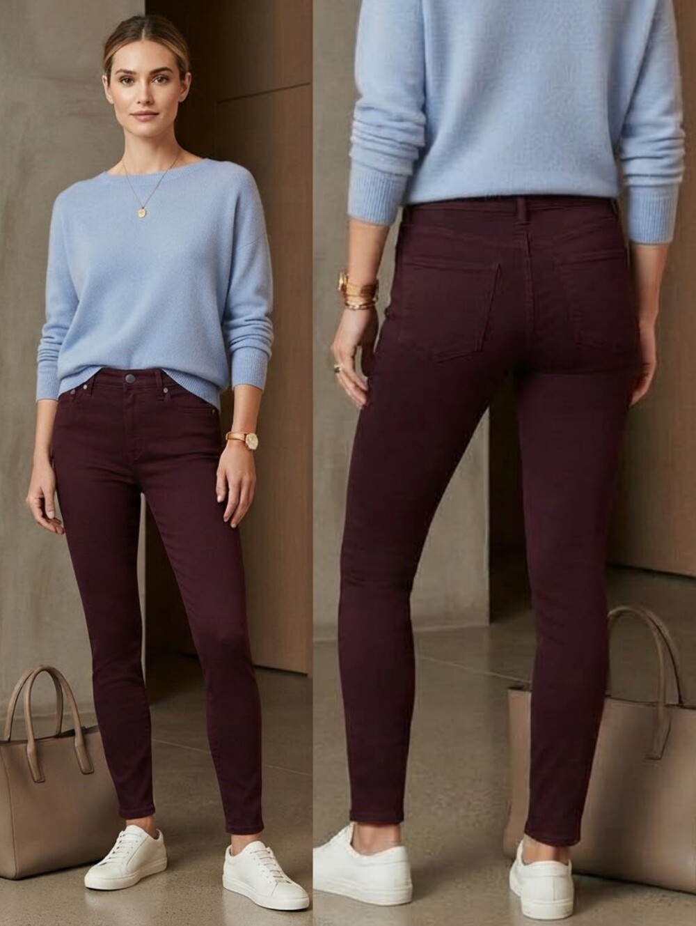 Liverpool 28 Rich Brown High Rise Skinny Jeans Old Money Modern Contemporary